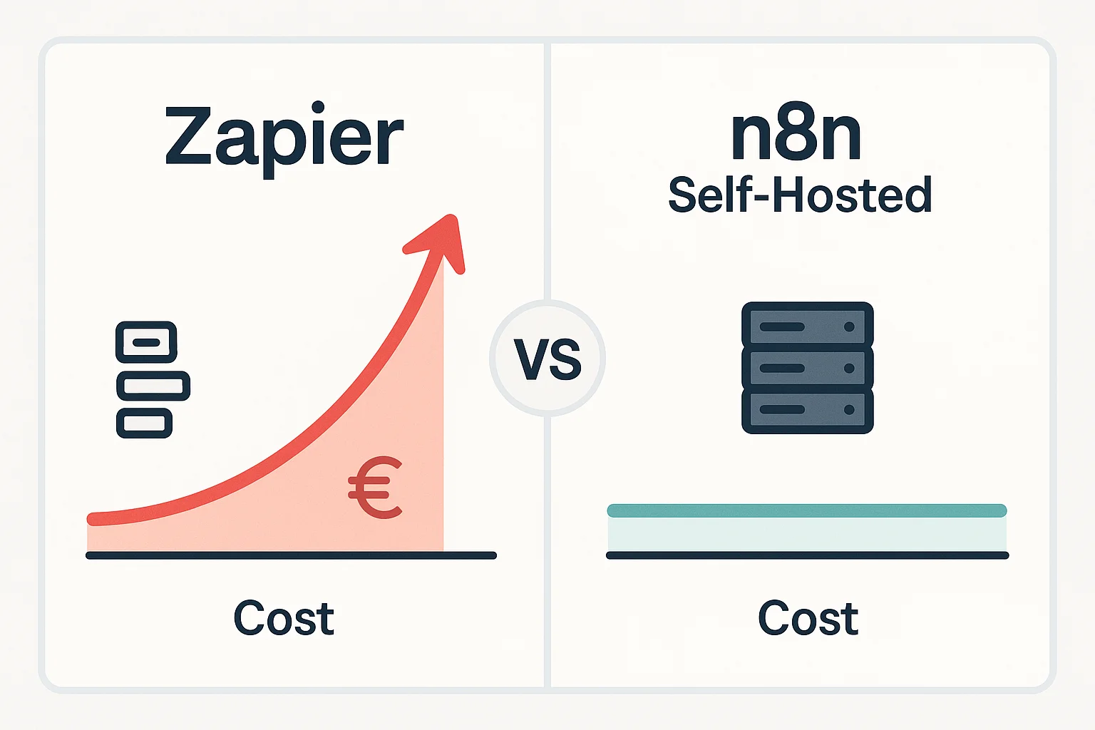 Zapier-Kosten explodiert? n8n selbst hosten im Praxistest